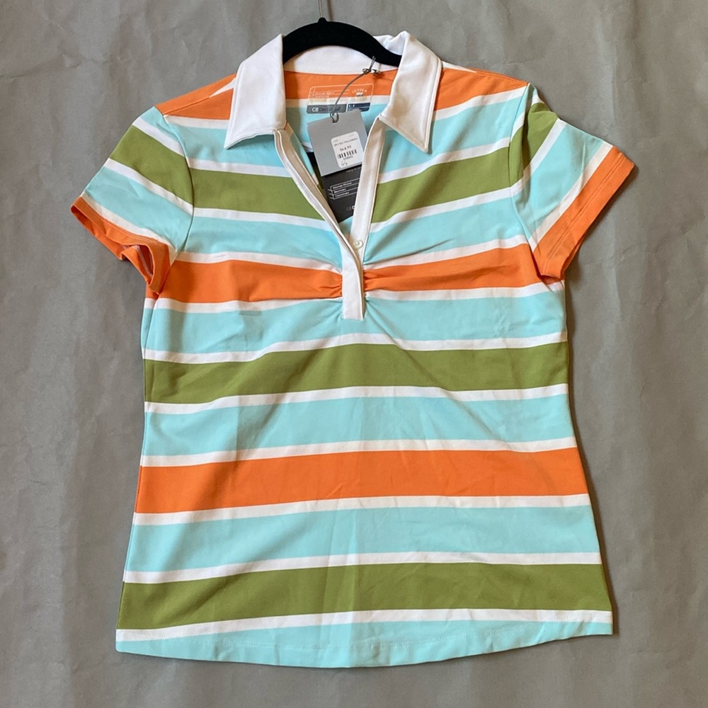 NWT Cutter & Buck Dry Tec golf shirt. Size small.